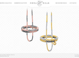 Edna Haak website design by dzine it