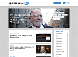 Financial ish. website design by dzine it